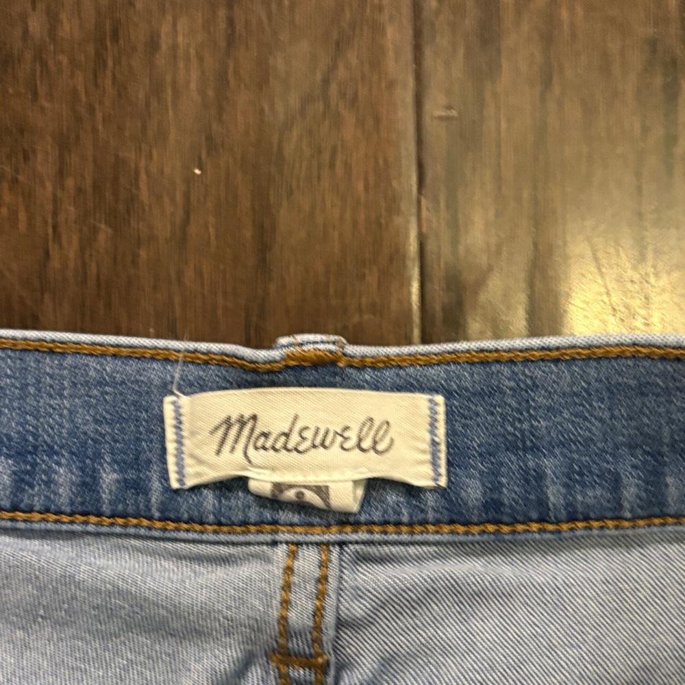 Madewell Light Blue Jean Shorts - Picture 2 of 3